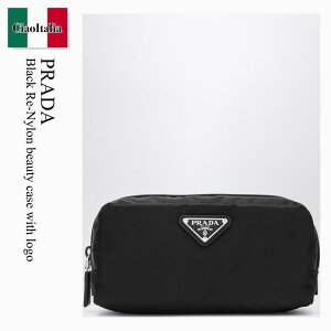�y���ʌ���E�݌Ɍ���E�����ҏ����I�z �v���_ / ���΂� / �J�o�� / Prada Black Re-Nylon Beauty Case With Logo / 2NA045 F0002 / 2NA045 2DMH F0002 / 2NA0452DMHF0002 / �N���b�`�o�b�O