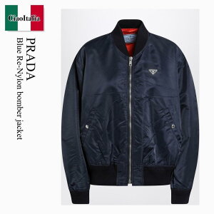 �y���ʌ���E�݌Ɍ���E�����ҏ����I�z �v���_ / Prada Blue Re-Nylon Bomber Jacket / 29X265 F0008 / 29X265 WMO16IC F0008 / 29X265WMO16ICF0008 / �u���]��