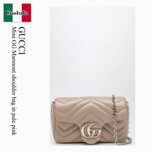 �y���ʌ���E�݌Ɍ���E�����ҏ����I�z �O�b�` / ���΂� / �J�o�� / Gucci Mini Gg Marmont Shoulder Bag In Pale Pink / 841290 AAFAX / 841290 AAFAX 5753 / 841290AAFAX5753 / �V�����_�[�o�b�O�E�|�V�F�b�g