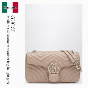 �y���ʌ���E�݌Ɍ���E�����ҏ����I�z �O�b�` / ���΂� / �J�o�� / Gucci Medium Gg Marmont Shoulder Bag In Light Pink / 837267 AAE38 / 837267 AAE38 5753 / 837267AAE385753 / �V�����_�[�o�b�O�E�|�V�F�b�g
