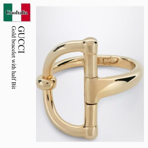 �y���ʌ���E�݌Ɍ���E�����ҏ����I�z �O�b�` / Gucci Gold Bracelet With Half Bit / 848114 I4600 / 848114 I4600 0912 / 848114I46000912 / �u���X���b�g