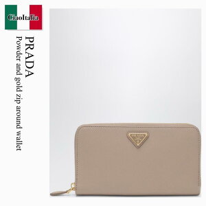 �y���ʌ���E�݌Ɍ���E�����ҏ����I�z �v���_ / Prada Powder And Gold Zip Around Wallet / 1ML506 F0236 / 1ML506 QHH F0236 / 1ML506QHHF0236 / �����z