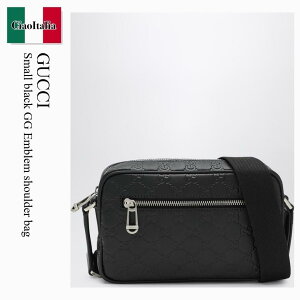 �y���ʌ���E�݌Ɍ���E�����ҏ����I�z �O�b�` / ���΂� / �J�o�� / Gucci Small Black Gg Emblem Shoulder Bag / 850242 AAFOM / 850242 AAFOM 1053 / 850242AAFOM1053 / �V�����_�[�o�b�O