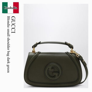 �y���ʌ���E�݌Ɍ���E�����ҏ����I�z �O�b�` / ���΂� / �J�o�� / Gucci Blondie Small Shoulder Bag Dark Green / 815714 AAEC2 / 815714 AAEC2 3037 / 815714AAEC23037 / �n���h�o�b�O