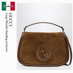 �y���ʌ���E�݌Ɍ���E�����ҏ����I�z �O�b�` / ���΂� / �J�o�� / Gucci Large Blondie Handbag In Brown / 815723 CAAAU / 815723 CAAAU 2808 / 815723CAAAU2808 / �V�����_�[�o�b�O�E�|�V�F�b�g