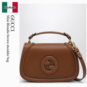 �y���ʌ���E�݌Ɍ���E�����ҏ����I�z �O�b�` / ���΂� / �J�o�� / Gucci Mini Blondie Brown Shoulder Bag / 815716 AAEC2 / 815716 AAEC2 2718 / 815716AAEC22718 / �V�����_�[�o�b�O�E�|�V�F�b�g