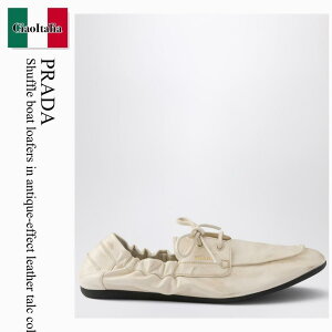 �y���ʌ���E�݌Ɍ���E�����ҏ����I�z �v���_ / Prada Shuffle Boat Loafers / 1E434O F0K74 / 1E434O 005070 F0K74 / 1E434O005070F0K74 / ���[�t�@�[�E�I�b�N�X�t�H�[�h