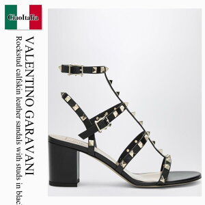 �y���ʌ���E�݌Ɍ���E�����ҏ����I�z �o�����`�m / Valentino Garavani Rockstud Calfskin Leather Sandals With St / 9W2S0491VBP / 9W2S0491VBP 0NO / 9W2S0491VBP0NO / �T���_���E�~���[��