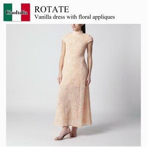 �y���ʌ���E�݌Ɍ���E�����ҏ����I�z ���e�[�g / Rotate Vanilla Dress With Floral Appliques / 1160182593 / 1160182593 2593 2593 / 116018259325932593 / �����s�[�X