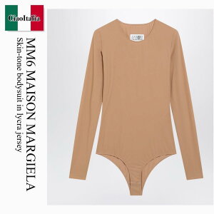 �y���ʌ���E�݌Ɍ���E�����ҏ����I�z MM6 / Mm6 Maison Margiela Skin-Tone Bodysuit In Lycra Jersey / S52NA0075S20518 / S52NA0075S20518 131 / S52NA0075S20518131 / �C���i�[�E���[���E�F�A���̑�