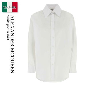 �y���ʌ���E�݌Ɍ���E�����ҏ����I�z �A���L�T���_�[�E�}�b�N�C�[�� / Alexander Mcqueen White Poplin Shirt / 818362 QAAAD / 818362 QAAAD 9000 / 818362QAAAD / 818362QAAAD 9000 / 818362QAAAD9000 / �u���E�X�E�V���c