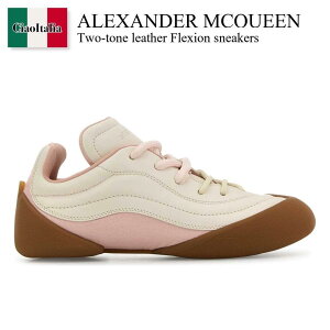 yʌE݌ɌEҏIz ALT_[E}bNC[ / Alexander Mcqueen Two-Tone Leather Flexion Sneakers / 808181 WIAC6 / 808181 WIAC6 9050 / 808181WIAC6 / 808181WIAC6 9050 / 808181WIAC69050 / Xj[J[