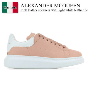 yʌE݌ɌEҏIz ALT_[E}bNC[ / Alexander Mcqueen Pink Leather Sneakers / 553770 WIAEE / 553770 WIAEE 5900 / 553770WIAEE / 553770WIAEE 5900 / 553770WIAEE5900 / Xj[J[