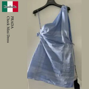 �y���ʌ���E�݌Ɍ���E�����ҏ����I�z �v���_ / Prada Check Cotton Mini-Dress / P3M84RF0013 / P3M84R SOOO15FB F0013 / P3M84RSOOO15FBF0013 / �����s�[�X