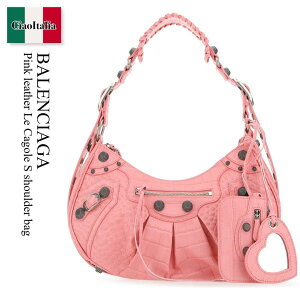 �y���ʌ���E�݌Ɍ���E�����ҏ����I�z �o�����V�A�K / ���΂� / �J�o�� / Balenciaga Pink Leather Le Cagole S Shoulder Bag / 671307 23EBY / 671307 23EBY 5812 / 67130723EBY / 67130723EBY 5812 / 67130723EBY5812 / �V�����_�[�o