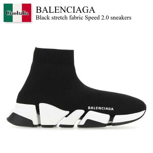 yʌE݌ɌEҏIz oVAK / Balenciaga Black Stretch Fabric Speed 2.0 Sneakers / 617196 W2DB2 / 617196 W2DB2 1015 / 617196W2DB2 / 617196W2DB2 1015 / 617196W2DB21015 / Xj[J[