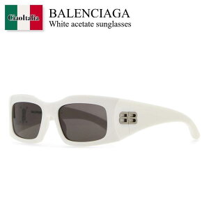 yʌE݌ɌEҏIz oVAK / Balenciaga White Acetate Sunglasses / 751432 T0007 / 751432 T0007 9000 / 751432T0007 / 751432T0007 9000 / 751432T00079000 / TOX