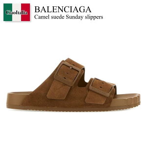 yʌE݌ɌEҏIz oVAK / Balenciaga Camel Suede Sunday Slippers / 761342 WCGA1 / 761342 WCGA1 2200 / 761342WCGA1 / 761342WCGA1 2200 / 761342WCGA12200 / T_E~[