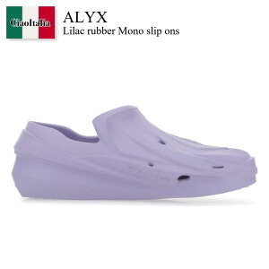 �y���ʌ���E�݌Ɍ���E�����ҏ����I�z �A���N�X / Alyx Lilac Rubber Mono Slip Ons / AAUSN0025OT01 / AAUSN0025OT01 LIL0002 / AAUSN0025OT01LIL0002 / �X�j�[�J�[