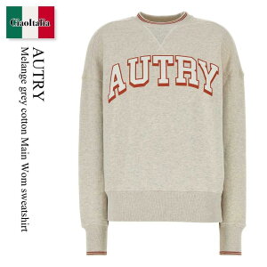 �y���ʌ���E�݌Ɍ���E�����ҏ����I�z �I�[�g���[ / Autry Melange Grey Cotton Main Wom Sweatshirt / SWPW75JJ / SWPW / SWPW 75JJ / �X�E�F�b�g�E�g���[�i�[