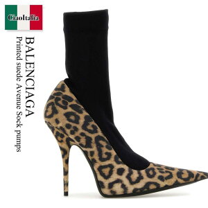 yʌE݌ɌEҏIz oVAK / Balenciaga Printed Suede Avenue Sock Pumps / 810452 WB2P1 / 810452 WB2P1 8210 / 810452WB2P1 / 810452WB2P1 8210 / 810452WB2P18210 / pvX