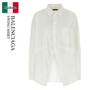 �y���ʌ���E�݌Ɍ���E�����ҏ����I�z �o�����V�A�K / Balenciaga Swing Shirt / 814101 TNM60 / 814101 TNM60 9000 / 814101TNM60 / 814101TNM60 9000 / 814101TNM609000 / �u���E�X�E�V���c