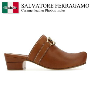 yʌE݌ɌEҏIz tFK / Salvatore Ferragamo Caramel Leather Phobos Mules / 01D436 7525331C / 01D436 7525331C 002 / 01D4367525331C / 01D4367525331C 002 / 01D4367525331C002 / T_E~[