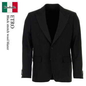 �y���ʌ���E�݌Ɍ���E�����ҏ����I�z �G�g�� / Etro Black Stretch Wool Blazer / 1G553 0104 / 1G553 0104 001 / 1G5530104 / 1G5530104 001 / 1G5530104001 / �W���P�b�g���̑�