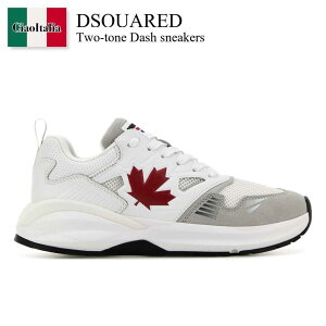 【数量限定・在庫限り・早い者勝ち!】 ディースクエアード / Dsquared Two-Tone Dash Sneakers / SNW037601 503805 / SNW037601 503805 M1747 / SNW037601503805 / SNW037601503805 M1747 / SNW037601503805M1747 / スニーカー