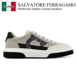 yʌE݌ɌEҏIz tFK / Salvatore Ferragamo Multicolor Leather Cassina Sneakers / 023588 769375M / 023588 769375M CROSTA / 023588769375M / 023588769375M CROSTA / 023588769375MCROSTA / Xj[J[