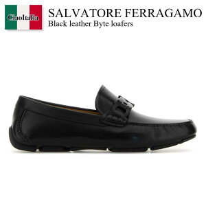 yʌE݌ɌEҏIz tFK / Salvatore Ferragamo Black Leather Byte Loafers / 029928 7824102E / 029928 7824102E NERO / 0299287824102E / 0299287824102E NERO / 0299287824102ENERO / hXV[YEvCE
