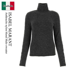 �y���ʌ���E�݌Ɍ���E�����ҏ����I�z �C�U�x���}���� / Isabel Marant Anthracite Nylon Blend Malo Sweater / PU0290 FAA4L06I / PU0290 FAA4L06I 02AN / PU0290FAA4L06I / PU0290FAA4L06I 02AN / PU0290FAA4L06I02AN / �j�b�g�E�Z�[�^�[