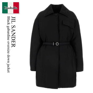 yʌE݌ɌEҏIz WT_[ / Jil Sander Black Gabardine Oversize Down Jacket / J02AF0119J 70013 / J02AF0119J 70013 001 / J02AF0119J70013 / J02AF0119J70013 001 / J02AF0119J70013001 / _EWPbgE