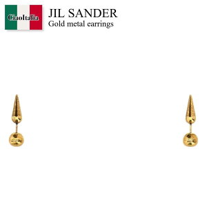 �y���ʌ���E�݌Ɍ���E�����ҏ����I�z �W���T���_�[ / Jil Sander Gold Metal Earrings / J12VG0202P 4877 / J12VG0202P 4877 716 / J12VG0202P4877 / J12VG0202P4877 716 / J12VG0202P4877716 / �s�A�X
