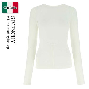 �y���ʌ���E�݌Ɍ���E�����ҏ����I�z �W�o���V�B / Givenchy White Stretch Nylon Top / BW610330WK / BW610330WK 100 / BW610330WK100 / �g�b�v�X���̑�