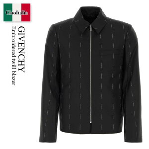 �y���ʌ���E�݌Ɍ���E�����ҏ����I�z �W�o���V�B / Givenchy Embroidered Twill Blazer / BM30DZ14UW / BM30DZ14UW 001 / BM30DZ14UW001 / �W���P�b�g���̑�