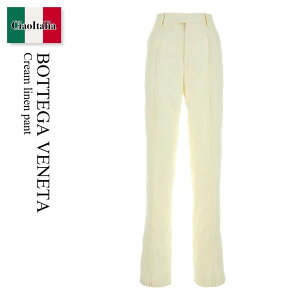 �y���ʌ���E�݌Ɍ���E�����ҏ����I�z �{�b�e�K�E���F�l�^ / Bottega Veneta Cream Linen Pant / 792196 V3Z90 / 792196 V3Z90 9204 / 792196V3Z90 / 792196V3Z90 9204 / 792196V3Z909204 / �p���c