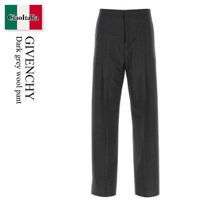 �y���ʌ���E�݌Ɍ���E�����ҏ����I�z �W�o���V�B / Givenchy Dark Grey Wool Pant / BM51EB15HK / BM51EB15HK 021 / BM51EB15HK021 / �p���c�E�{�g���X���̑�