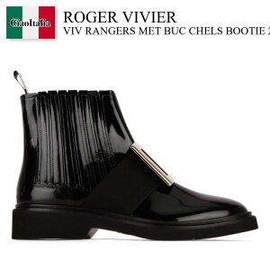 �y���ʌ���E�݌Ɍ���E�����ҏ����I�z ���W�F�E���B���B�G / Roger Vivier Viv Rangers Met Buc Chels Bootie 25 / RVW54825170MRK / RVW54825170MRK B999 / RVW54825170MRKB999 / �V���[�g�u�[�c�E�u�[�e�B