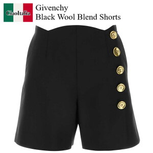 �y���ʌ���E�݌Ɍ���E�����ҏ����I�z �W�o���V�B / Givenchy Black Wool Blend Shorts / BW515F100H / BW515F100H 001 / BW515F100H001 / �V���[�g�p���c