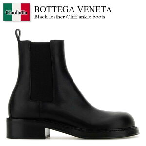 �y���ʌ���E�݌Ɍ���E�����ҏ����I�z �{�b�e�K�E���F�l�^ / Bottega Veneta Black Leather Cliff Ankle Boots / 816523 VBS50 / 816523 VBS50 1000 / 816523VBS50 / 816523VBS50 1000 / 816523VBS501000 / �V���[�g�u�[�c�E�u�[�e�B