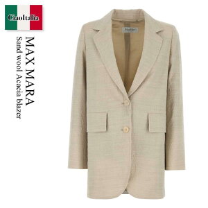 �y���ʌ���E�݌Ɍ���E�����ҏ����I�z �}�b�N�X�}�[�� / Max Mara Sand Wool Acacia Blazer / 251104 001 / 251104 1383600 001 / 2511041383600 / 2511041383600 001 / 2511041383600001 / �W���P�b�g