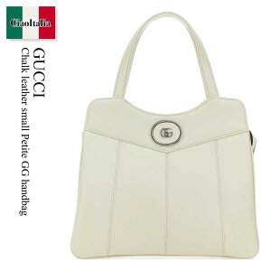 �y���ʌ���E�݌Ɍ���E�����ҏ����I�z �O�b�` / ���΂� / �J�o�� / Gucci Chalk Leather Small Petite Gg Handbag / 745918 AACAW / 745918 AACAW 9022 / 745918AACAW / 745918AACAW 9022 / 745918AACAW9022 / �n���h�o�b�O
