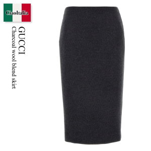 yʌE݌ɌEҏIz Ob` / Gucci Charcoal Wool Blend Skirt / 811889 ZAQW0 / 811889 ZAQW0 1179 / 811889ZAQW0 / 811889ZAQW0 1179 / 811889ZAQW01179 / XJ[g