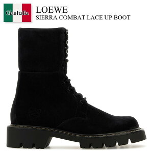 yʌE݌ɌEҏIz Gx / Loewe Sierra Combat Lace Up Boot / L815285XA1 / L815285XA1 BLACK / L815285XA1BLACK / V[gu[cEu[eB
