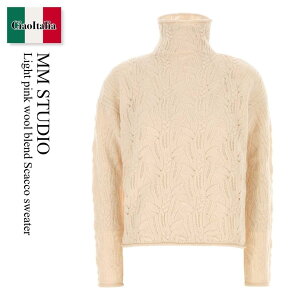 yʌE݌ɌEҏIz }bNX}[ / Mm Studio Light Pink Wool Blend Scacco Sweater / 242636 002 / 242636 6052600 002 / 2426366052600 / 2426366052600 002 / 2426366052600002 / jbgEZ[^[