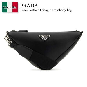�y���ʌ���E�݌Ɍ���E�����ҏ����I�z �v���_ / ���΂� / �J�o�� / Prada Black Leather Triangle Crossbody Bag / 2VH155 F0002 / 2VH155 VOLO2DDJ F0002 / 2VH155VOLO2DDJ / 2VH155VOLO2DDJ F0002 / 2VH155VOLO2DDJF0002 / �V�����_�[�o