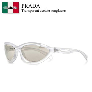�y���ʌ���E�݌Ɍ���E�����ҏ����I�z �v���_ / Prada Transparent Acetate Sunglasses / SPRA23 FE60H / SPRA23 C060E14V FE60H / SPRA23C060E14V / SPRA23C060E14V FE60H / SPRA23C060E14VFE60H / �T���O���X