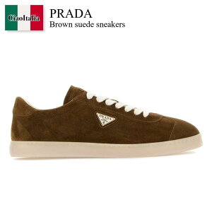 �y���ʌ���E�݌Ɍ���E�����ҏ����I�z �v���_ / Prada Brown Suede Sneakers / 2EE394 F0E2Q / 2EE394 054 F0E2Q / 2EE394054 / 2EE394054 F0E2Q / 2EE394054F0E2Q / �X�j�[�J�[