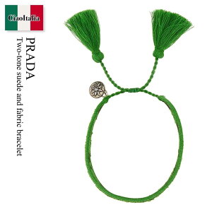 �y���ʌ���E�݌Ɍ���E�����ҏ����I�z �v���_ / Prada Two-Tone Suede And Fabric Bracelet / 1IB657 F0089 / 1IB657 2HIV F0089 / 1IB6572HIV / 1IB6572HIV F0089 / 1IB6572HIVF0089 / �u���X���b�g